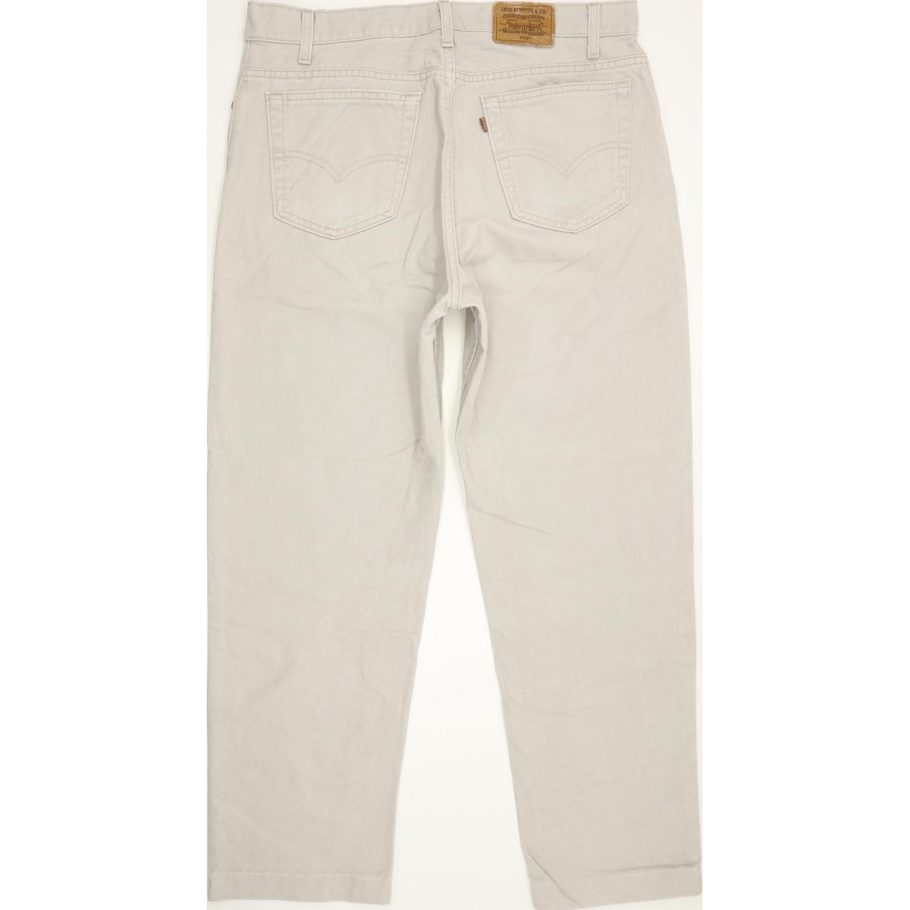 Levi's 540 Made in USA Men Beige Straight Relaxed Jeans W36 L28
