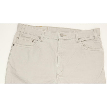 Levi's 540 Made in USA Men Beige Straight Relaxed Jeans W36 L28