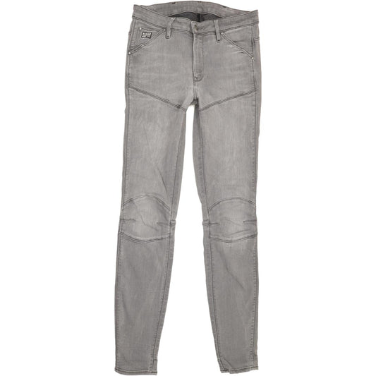 G-Star 5620 High Women Grey Skinny Stretch Jeans W29 L32