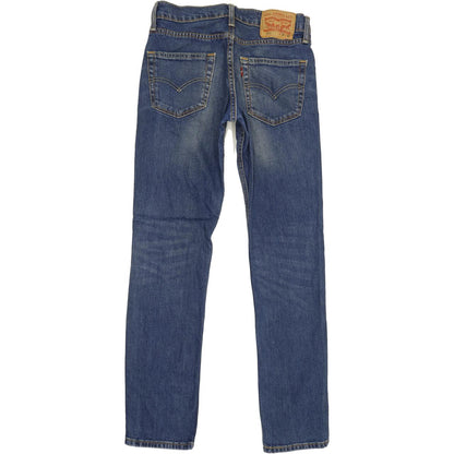 Levi's 511 Men Blue Straight Slim Jeans W28 L31