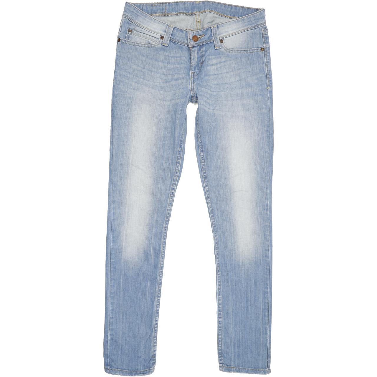 Levi's 412 Women Blue Straight Regular Stretch Jeans W29 L31