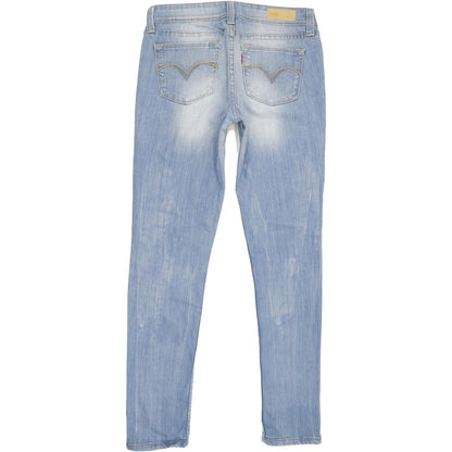 Levi's 412 Women Blue Straight Regular Stretch Jeans W29 L31
