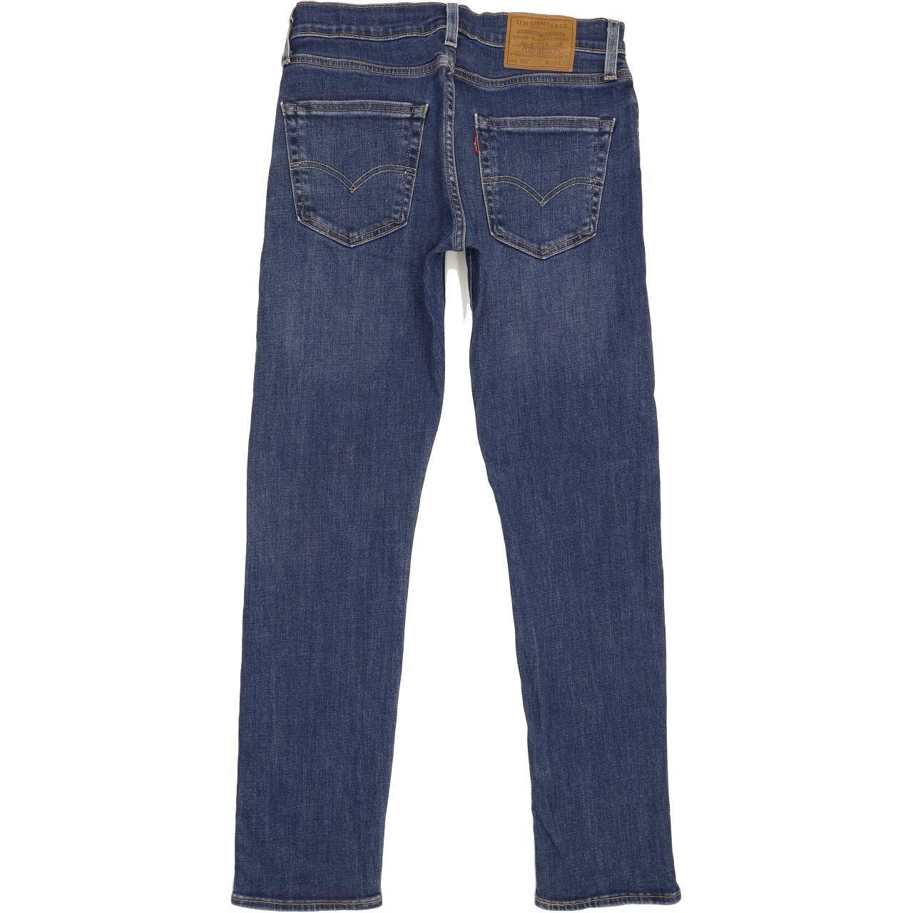 Levi's 502 Men Blue Tapered Regular Stretch Jeans W28 L31
