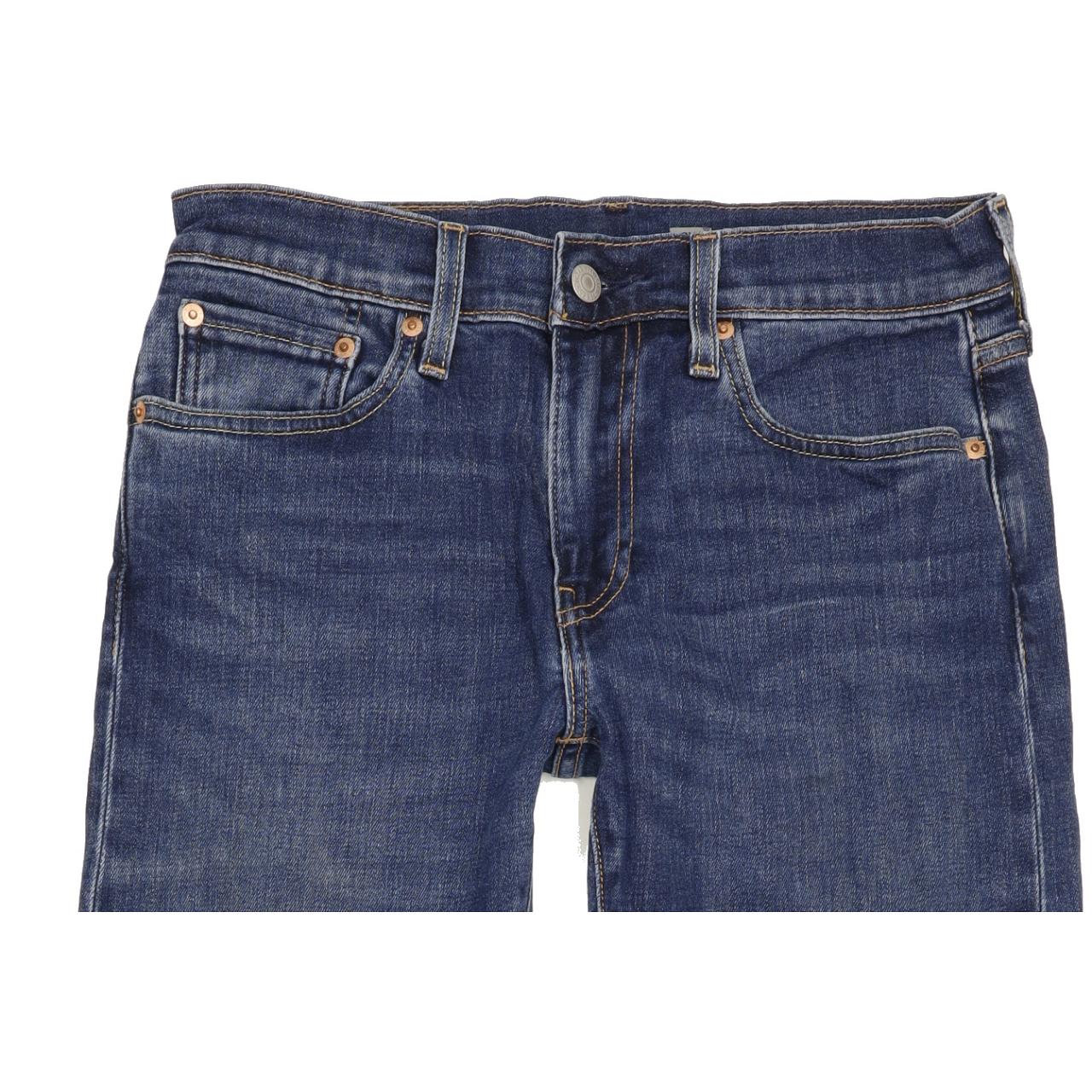 Levi's 502 Men Blue Tapered Regular Stretch Jeans W28 L31