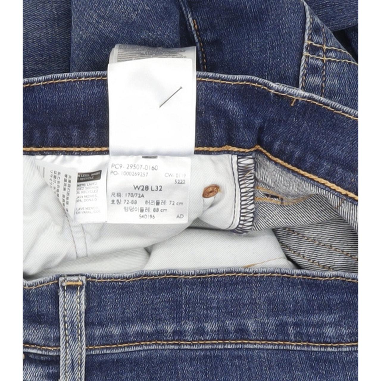 Levi's 502 Men Blue Tapered Regular Stretch Jeans W28 L31