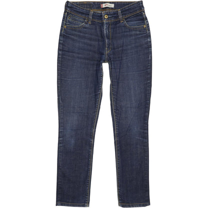 Levi's 471 Women Blue Straight Slim Stretch Jeans W31 L29