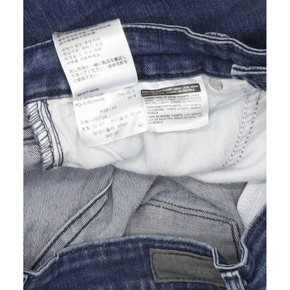 Levi's Demi Curve Women Blue Straight Slim Stretch Jeans W28 L32