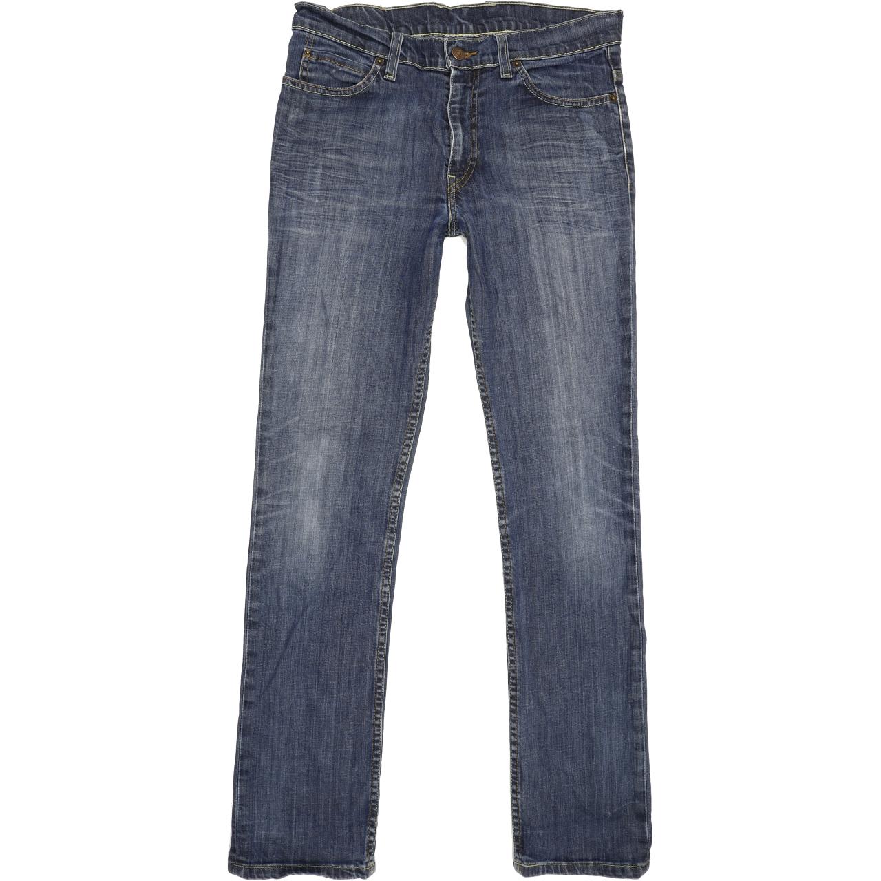 Levi's 610 Women Blue Straight Regular Stretch Jeans W30 L31