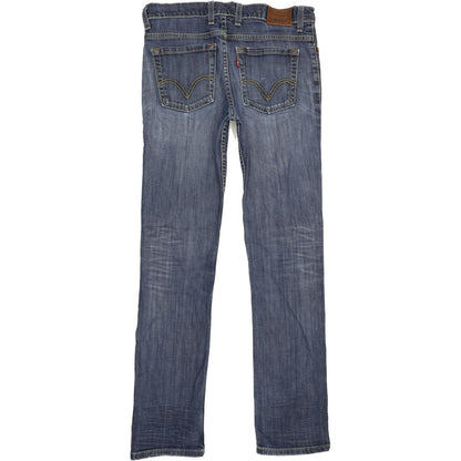 Levi's 610 Women Blue Straight Regular Stretch Jeans W30 L31