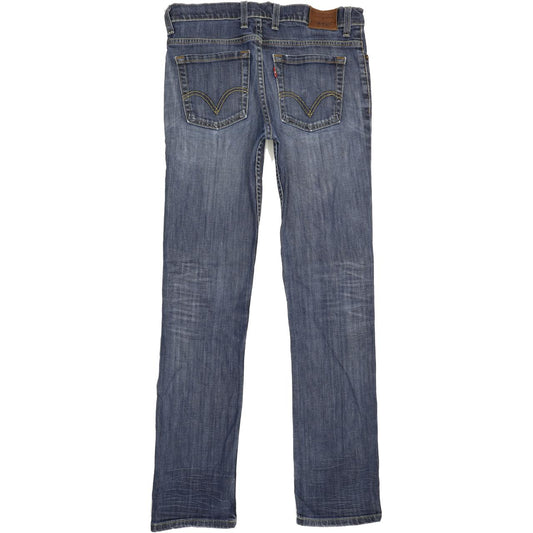 Levi's 610 Women Blue Straight Regular Stretch Jeans W30 L31