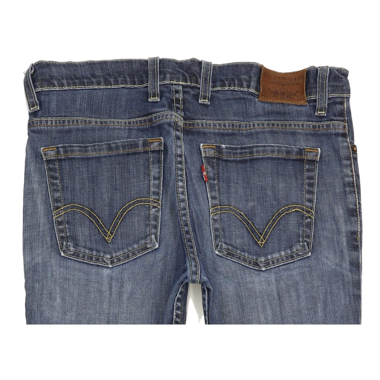 Levi's 610 Women Blue Straight Regular Stretch Jeans W30 L31