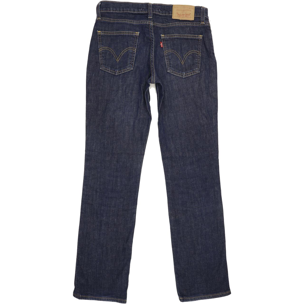 Levi's 528 Women Blue Straight Regular Stretch Jeans W30 L31