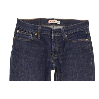 Levi's 528 Women Blue Straight Regular Stretch Jeans W30 L31