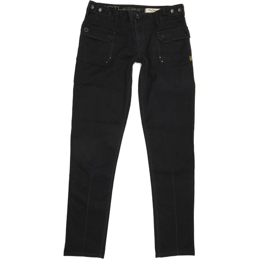 G-Star Cleaver Women Black Skinny Slim Stretch Jeans W28 L32
