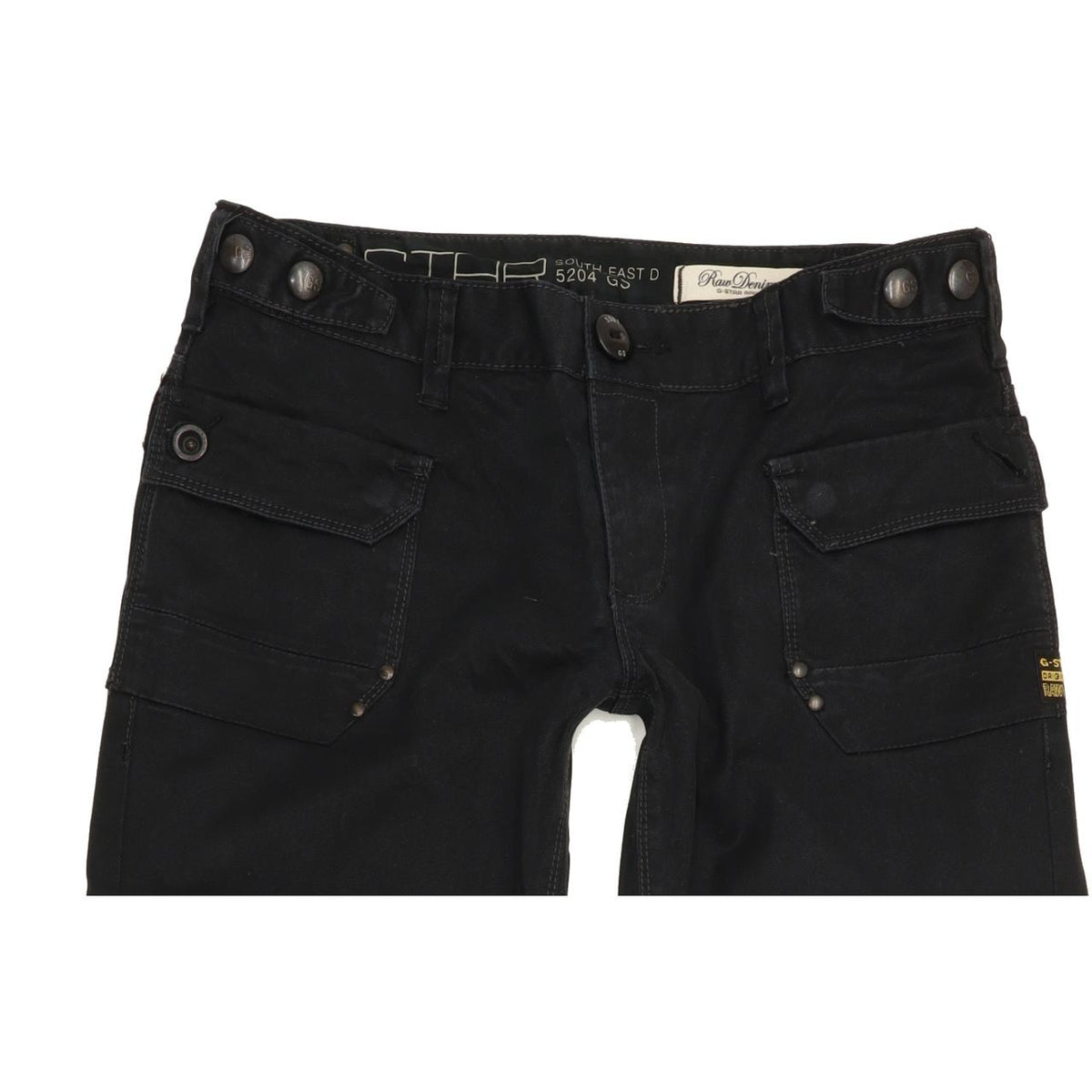 G-Star Cleaver Women Black Skinny Slim Stretch Jeans W28 L32