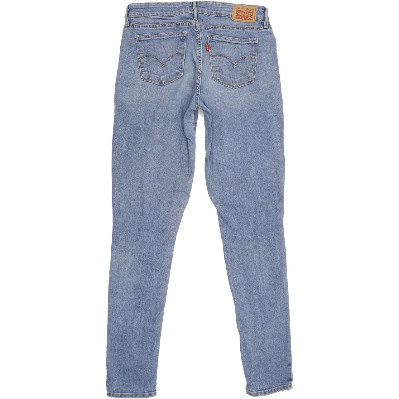 Levi's 711 Women Blue Skinny Slim Jeans W29 L32