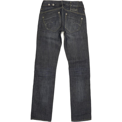 G-Star Midge Women Blue Straight Slim Stretch Jeans W25 L32