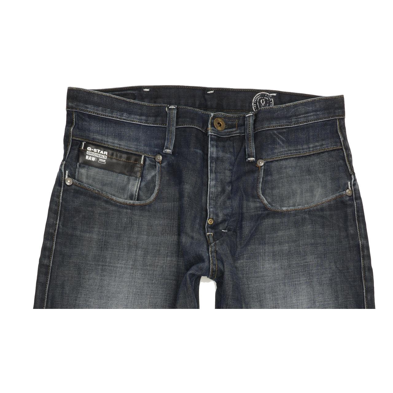 G-Star Blade Men Blue Straight Loose Jeans W31 L31