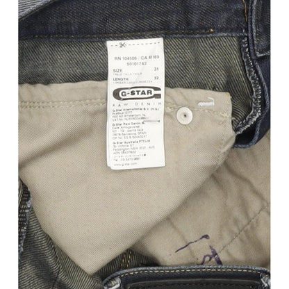 G-Star Blade Men Blue Straight Loose Jeans W31 L31