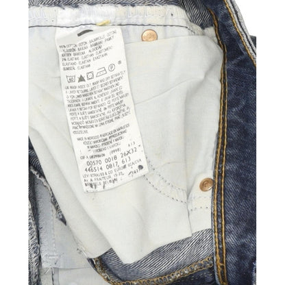 Levi's 570 Women Blue Straight Slim Stretch Jeans W26 L29