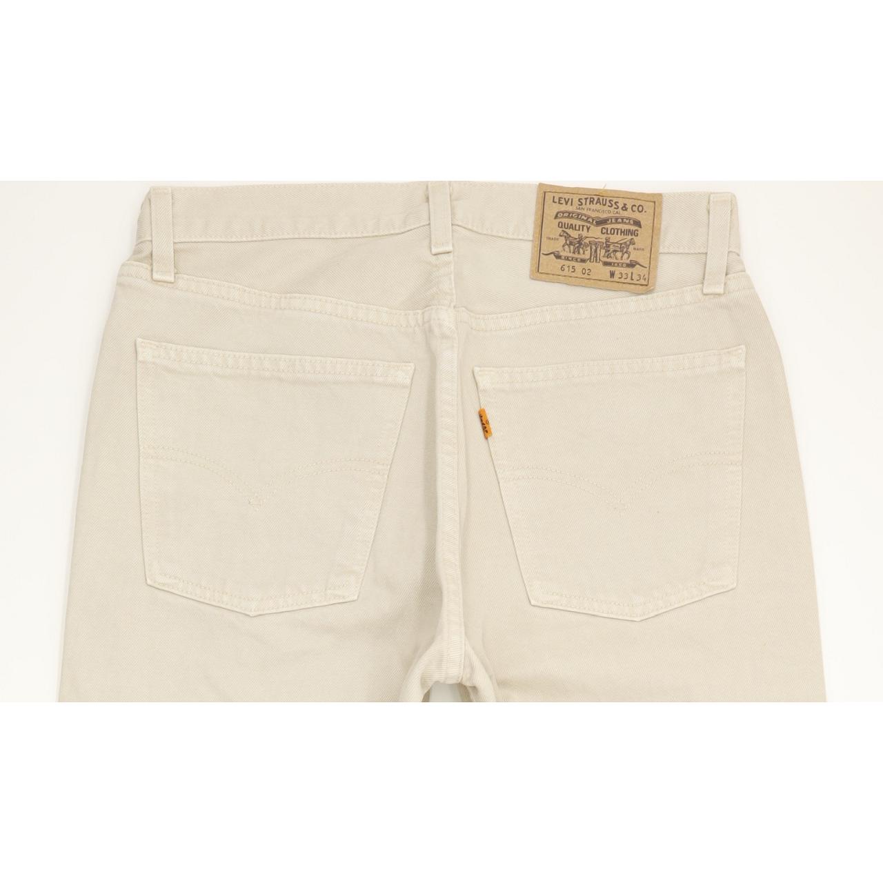 Levi's 615 Men Beige Straight Regular Jeans W32 L32