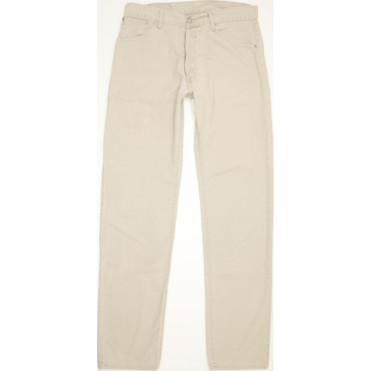 Levi's 551 Men Beige Straight Regular Jeans W33 L35