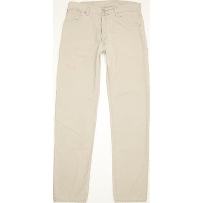 Levi's 551 Men Beige Straight Regular Jeans W33 L35