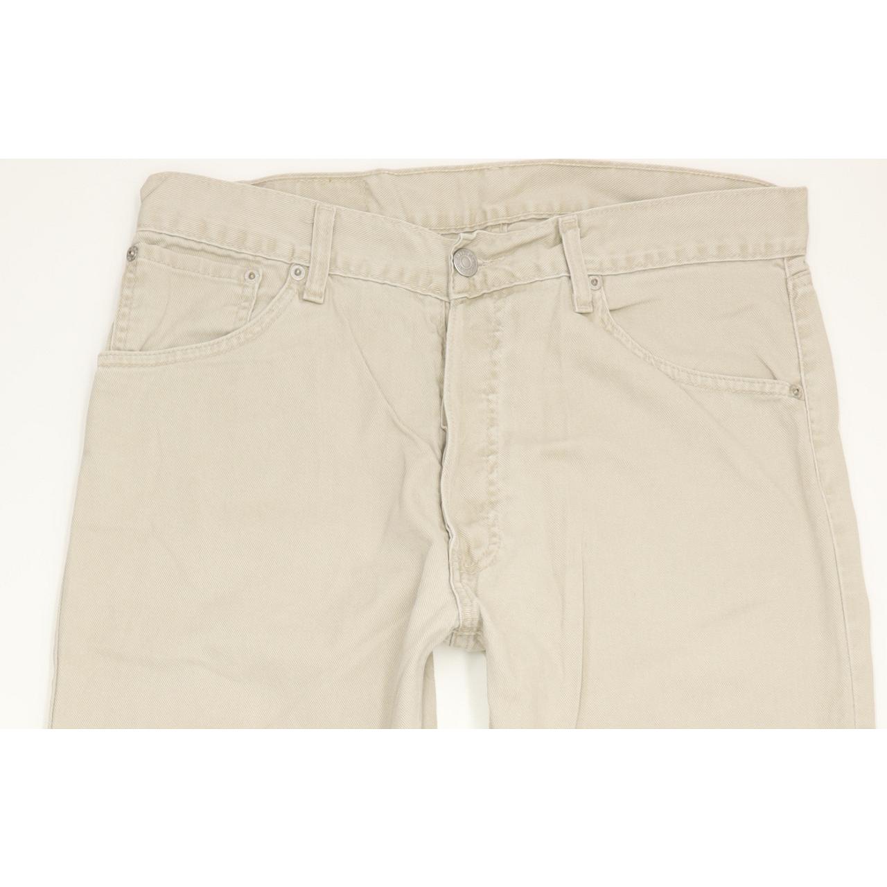 Levi's 551 Men Beige Straight Regular Jeans W33 L35