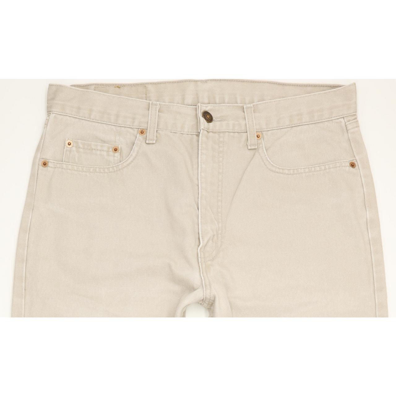 Levi's 615 Men Beige Straight Regular Jeans W34 L31