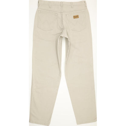 Wrangler Utah Men Beige Straight Regular Jeans W34 L33