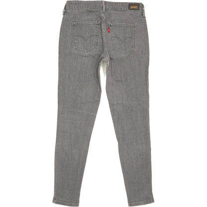 Levi's Legging Women Grey Skinny Regular Stretch Jeans W28 L28