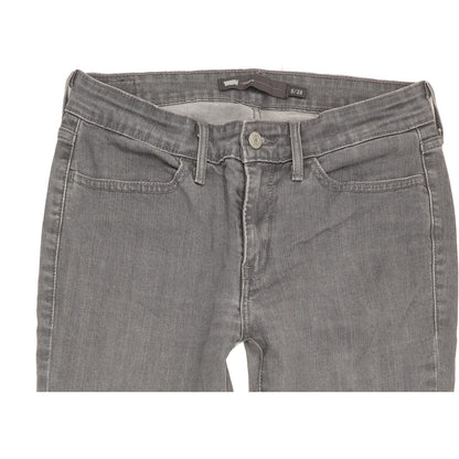 Levi's Legging Women Grey Skinny Regular Stretch Jeans W28 L28
