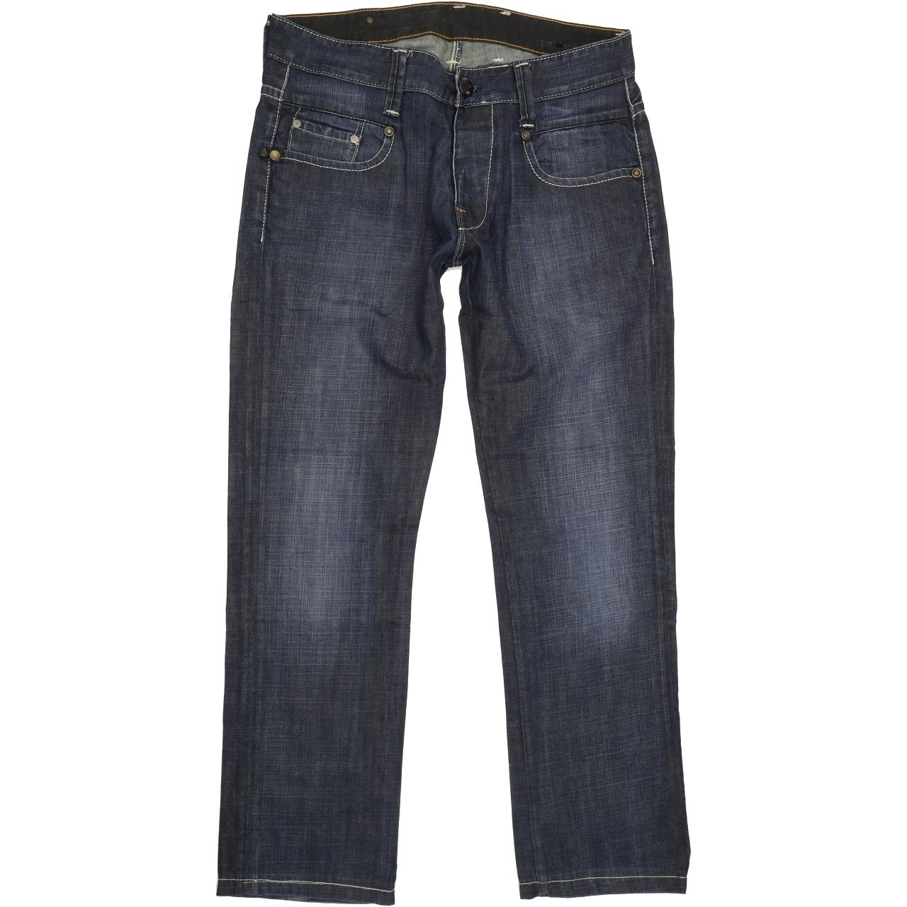 G-Star Radar Narrow Officer Men Blue Straight Regular Jeans W33 L31