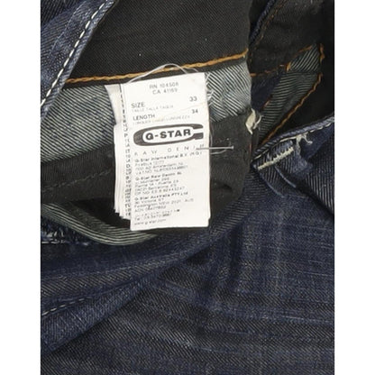 G-Star Radar Narrow Officer Men Blue Straight Regular Jeans W33 L31