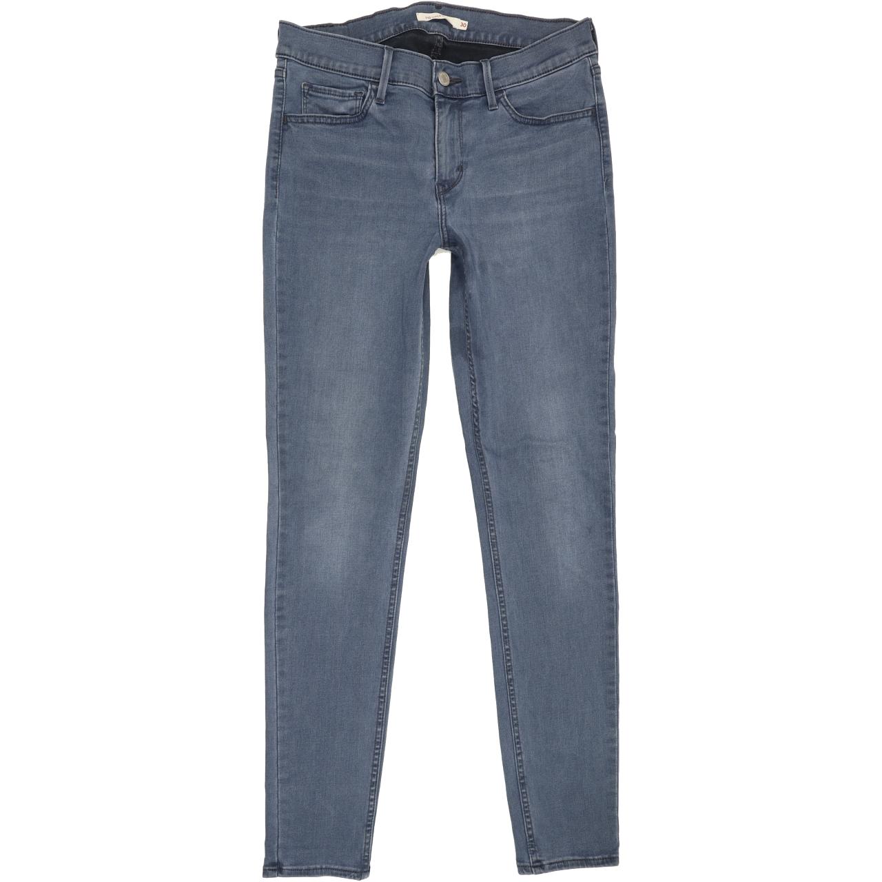 Levi's 710 Women Blue Skinny Regular Jeans W30 L30