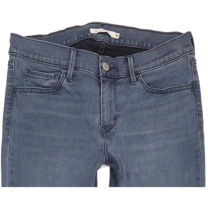 Levi's 710 Women Blue Skinny Regular Jeans W30 L30