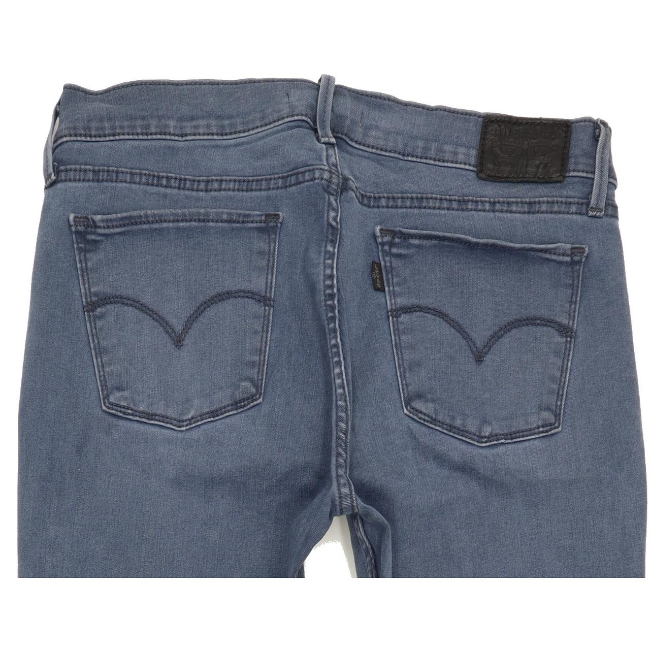 Levi's 710 Women Blue Skinny Regular Jeans W30 L30