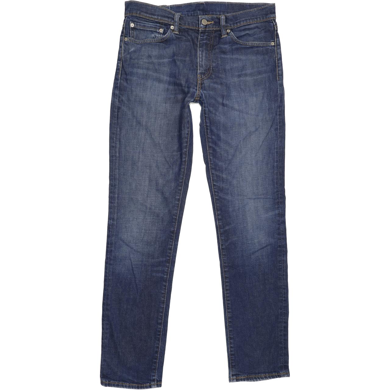 Levi's 511 Men Blue Straight Slim Stretch Jeans W32 L32
