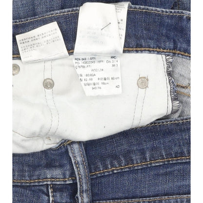 Levi's 511 Men Blue Straight Slim Stretch Jeans W32 L32
