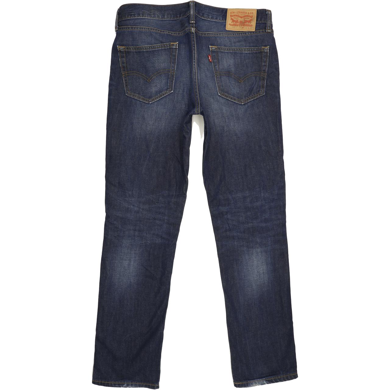 Levi's 511 Men Blue Straight Slim Jeans W34 L32