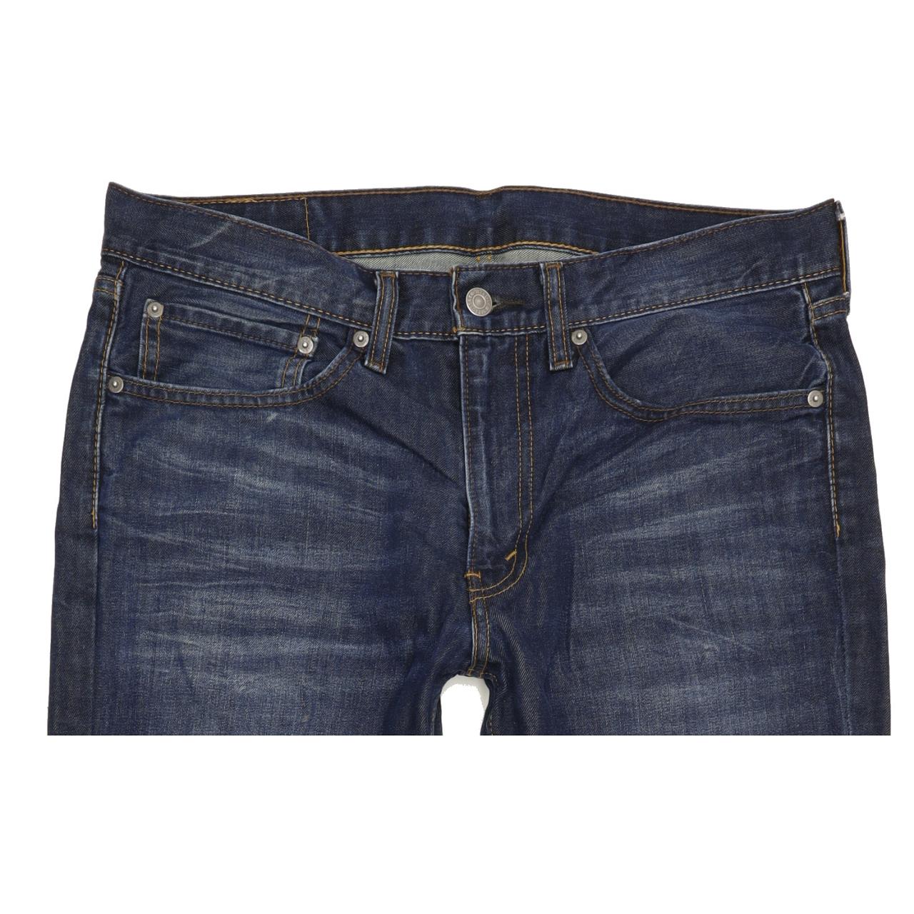 Levi's 511 Men Blue Straight Slim Jeans W34 L32