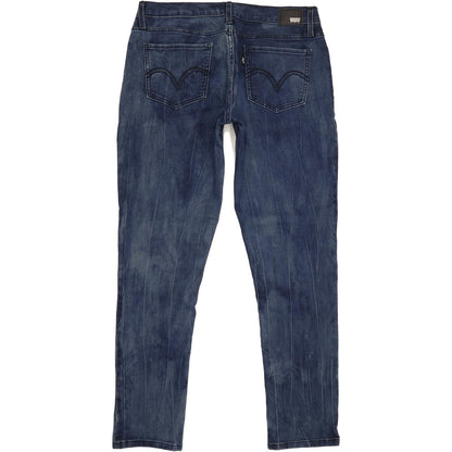 Levi's 524 Women Blue Straight Slim Stretch Jeans W32 L32