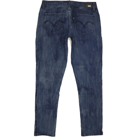 Levi's 524 Women Blue Straight Slim Stretch Jeans W32 L32