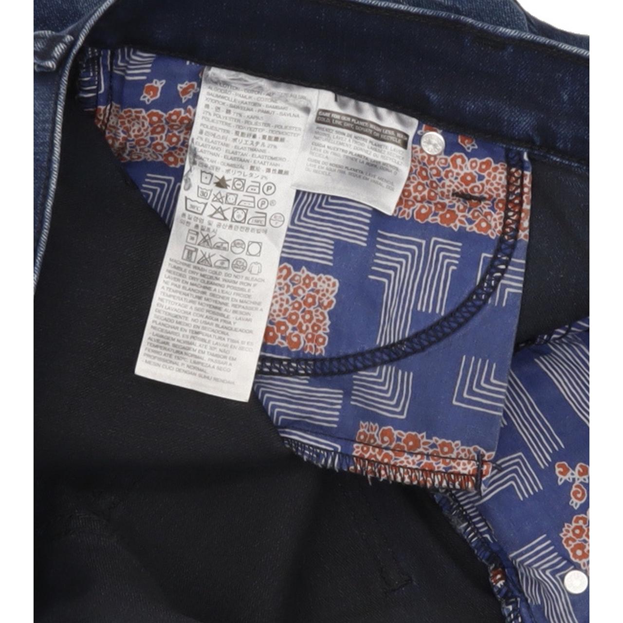 Levi's 524 Women Blue Straight Slim Stretch Jeans W32 L32