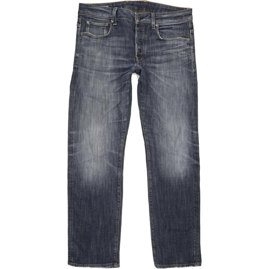 G-Star Revend Men Blue Straight Regular Jeans W33 L31