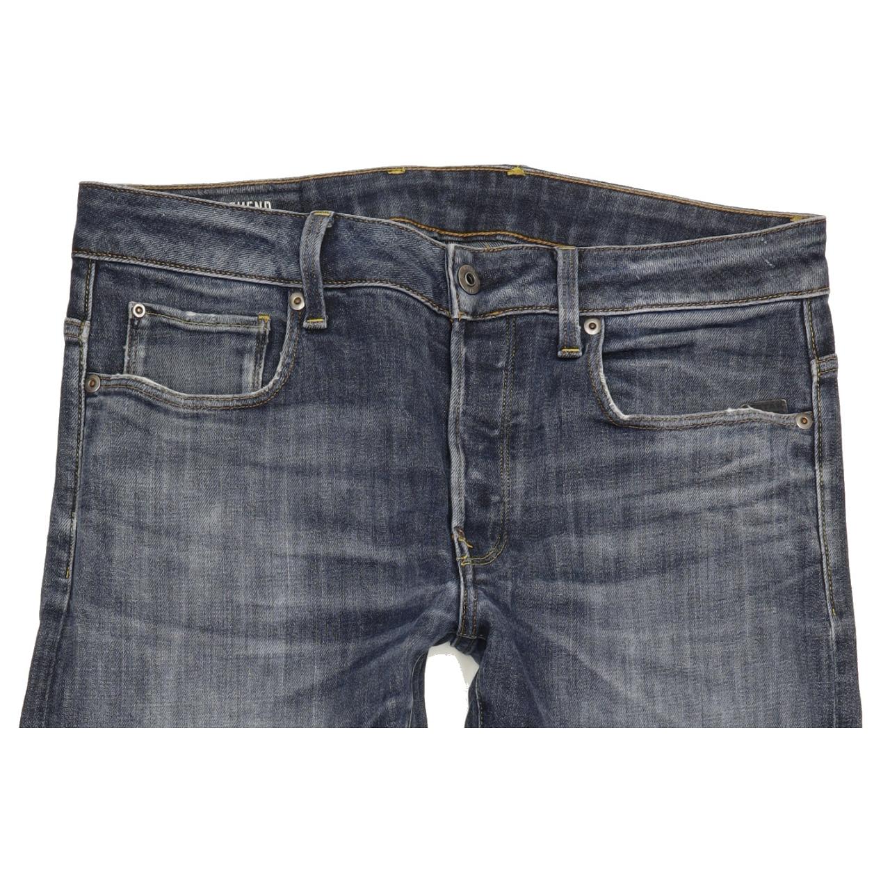 G-Star Revend Men Blue Straight Regular Jeans W33 L31
