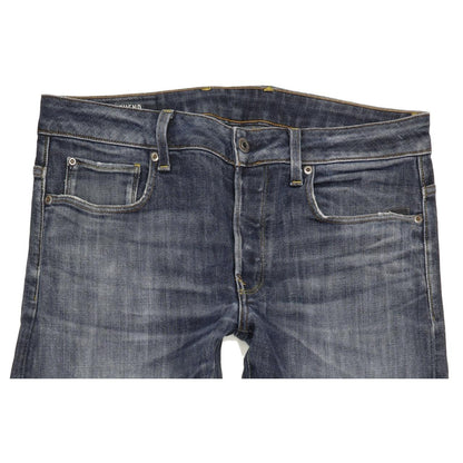 G-Star Revend Men Blue Straight Regular Jeans W33 L31