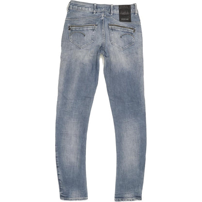 G-Star Midge Rover Women Blue Skinny Slim Stretch Jeans W27 L30