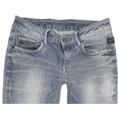 G-Star Midge Rover Women Blue Skinny Slim Stretch Jeans W27 L30
