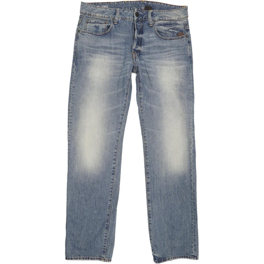 G-Star Attacc Men Blue Straight Regular Jeans W32 L31